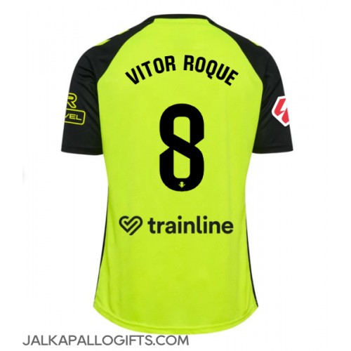 Real Betis Vitor Roque #8 Vieraspaita 2024-25 Lyhythihainen